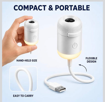 Galaxy and Moon Night Light Projector – 7-in-1 Space Projector Lamp