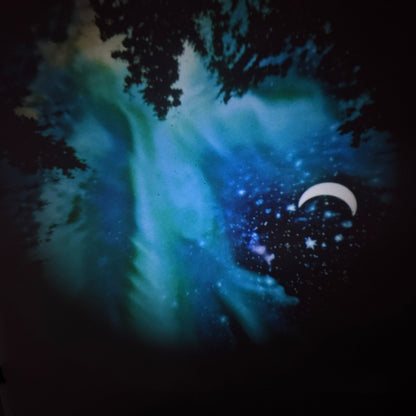 Galaxy and Moon Night Light Projector – 7-in-1 Space Projector Lamp