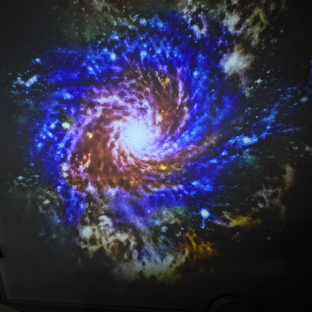 Galaxy and Moon Night Light Projector – 7-in-1 Space Projector Lamp