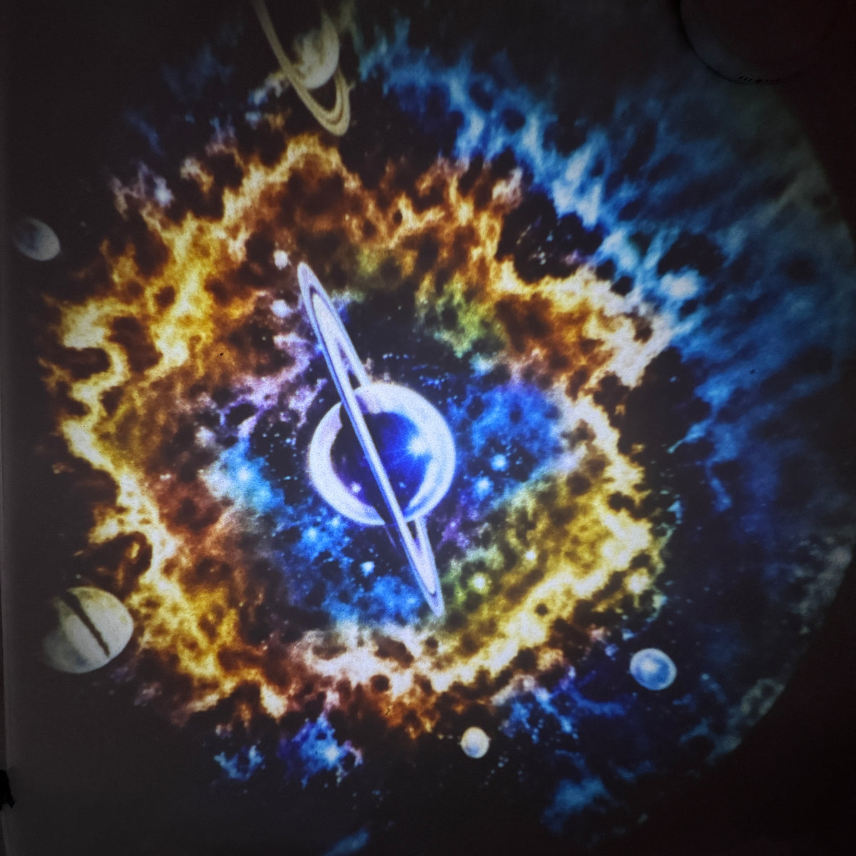Galaxy and Moon Night Light Projector – 7-in-1 Space Projector Lamp