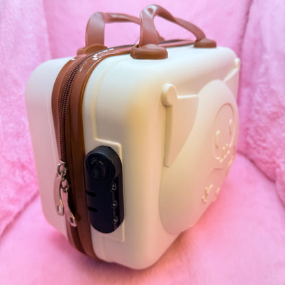 Premium Mini Suitcase Jewellery Combo Set – Designer Earrings & Glass Bangles Collection for Women