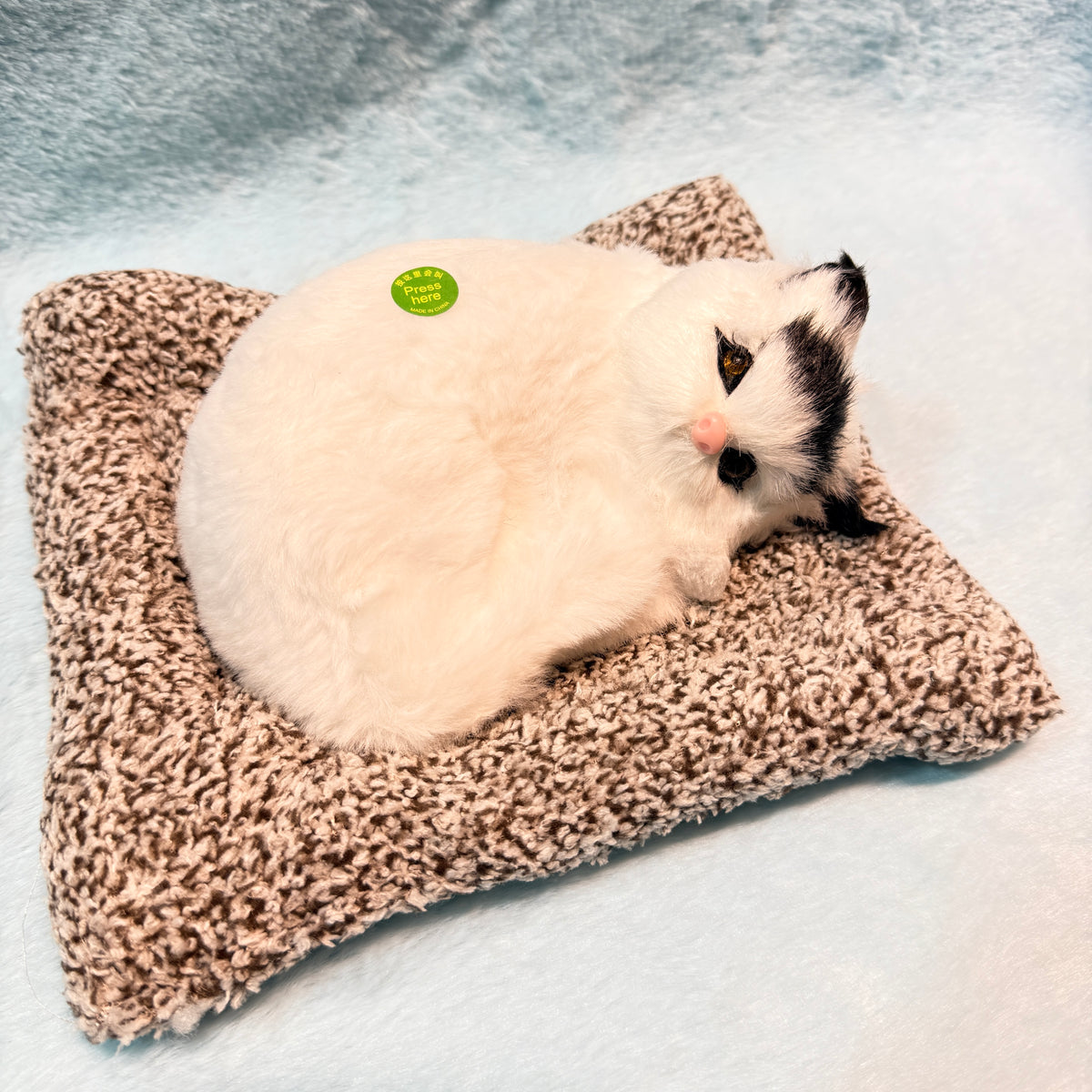 Real Cat Sound Plush Toy 🐱