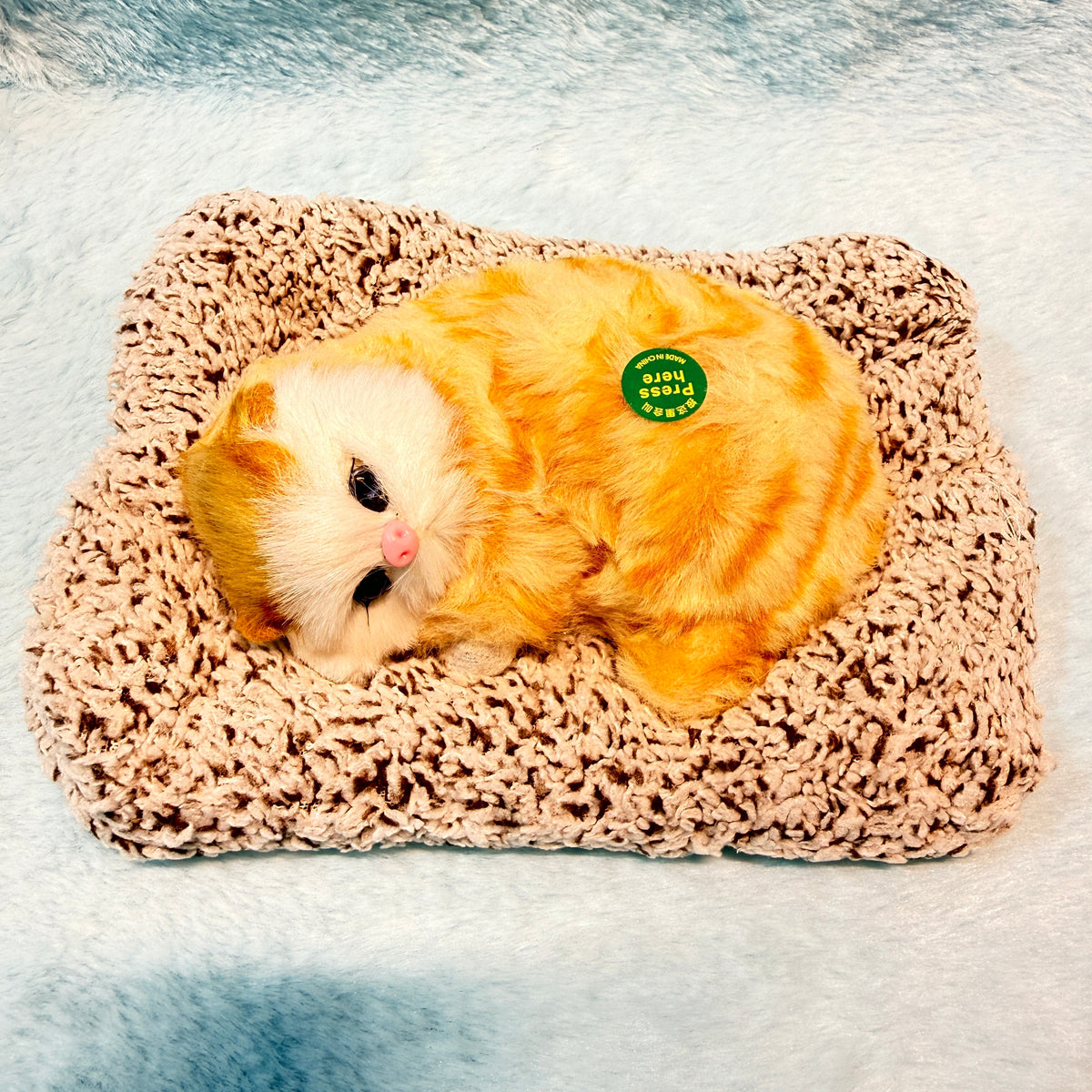 Real Cat Sound Plush Toy 🐱