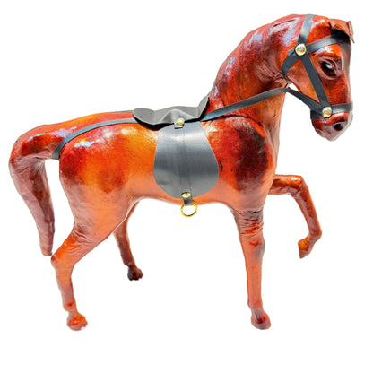 Something Something Decorative Horse Handcrafted | 12 Inch Leather