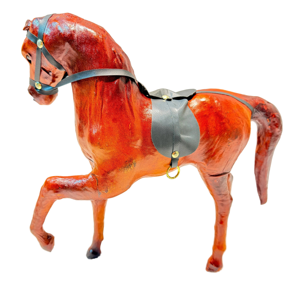 Something Something Decorative Horse Handcrafted | 12 Inch Leather