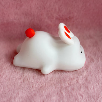 🐰 Big Face Rabbit – Color Changing Night Lamp 🌈✨