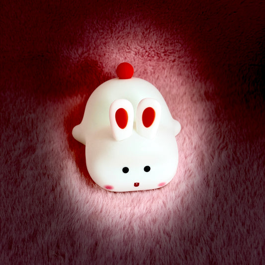 🐰 Big Face Rabbit – Color Changing Night Lamp 🌈✨
