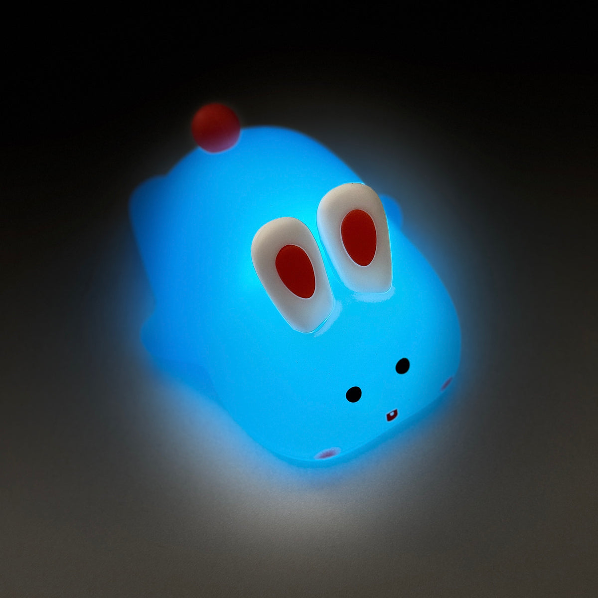 🐰 Big Face Rabbit – Color Changing Night Lamp 🌈✨