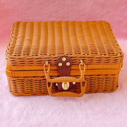 Diwali Healthy Hamper Box – 6 Dry Fruit Storage Containers in Handcrafted Suitcase Gift Box