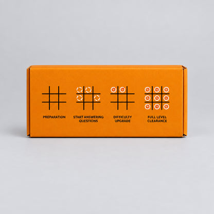 AI Intelligence Tic-Tac-Toe Electronic Game Console | 9 Modes Educational Puzzle Toy for Kids