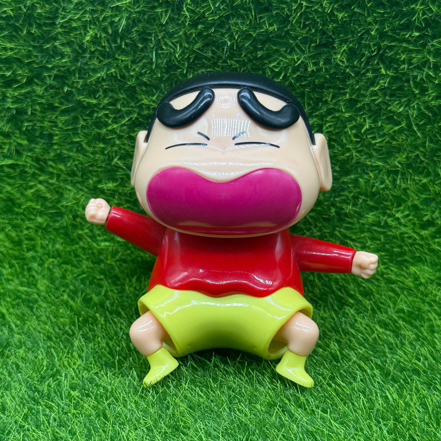 Shinchan Crying Wind-Up Toy | Funny Wiggling Action Figure | Cartoon Desk Toy for Kids