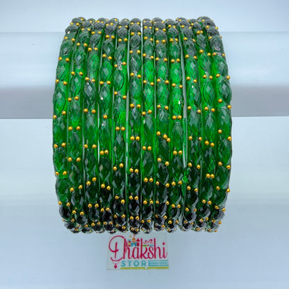 Rain Drop Crystal Designer Bangles Set for Women – Premium Party & Festive Wear