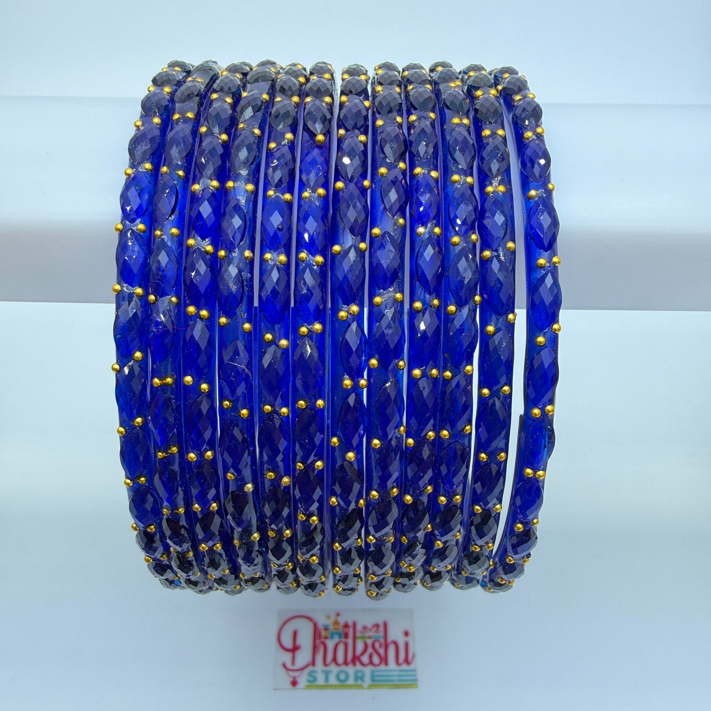 Rain Drop Crystal Designer Bangles Set for Women – Premium Party & Festive Wear