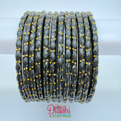 Rain Drop Crystal Designer Bangles Set for Women – Premium Party & Festive Wear