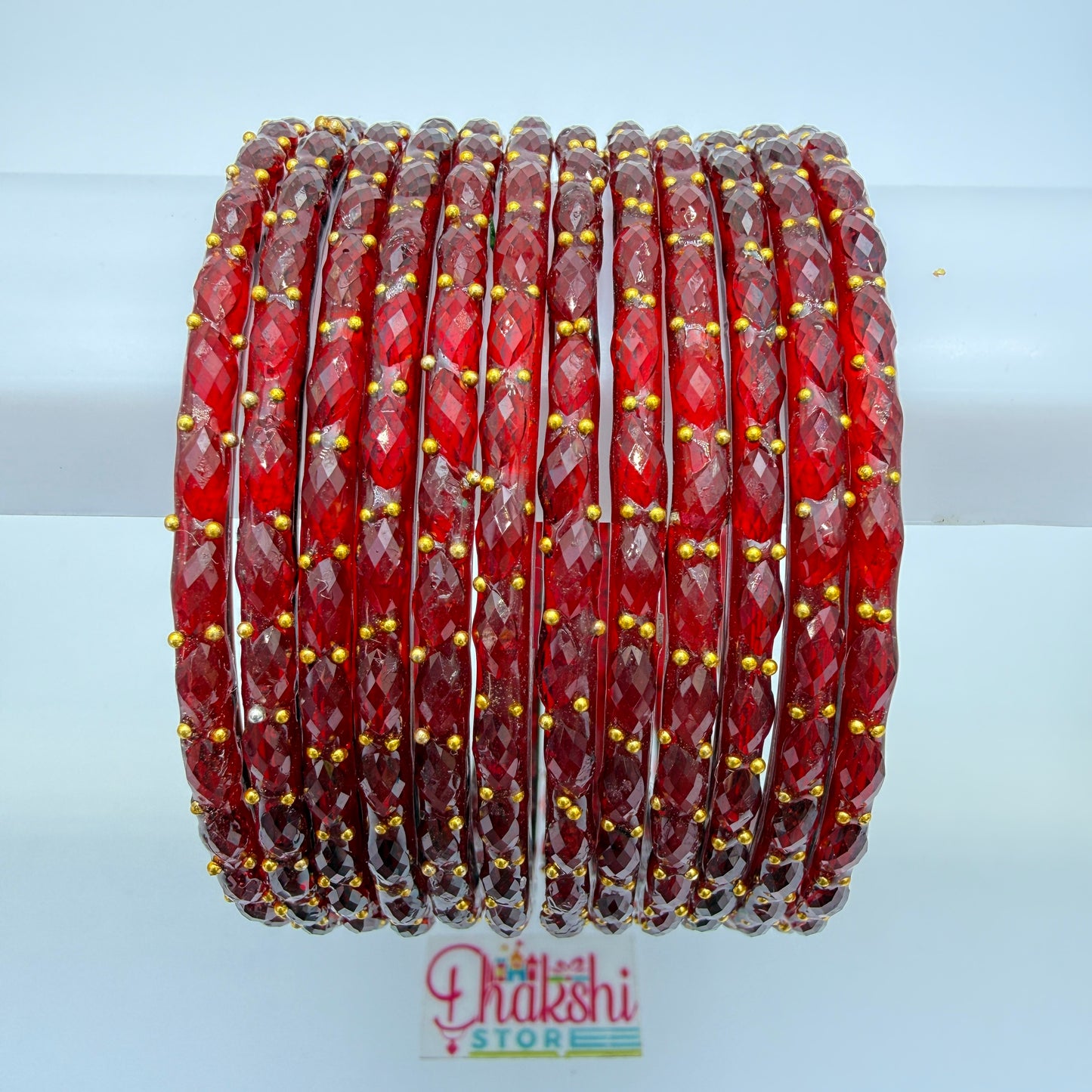 Rain Drop Crystal Designer Bangles Set for Women – Premium Party & Festive Wear