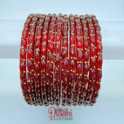 Rain Drop Crystal Designer Bangles Set for Women – Premium Party & Festive Wear