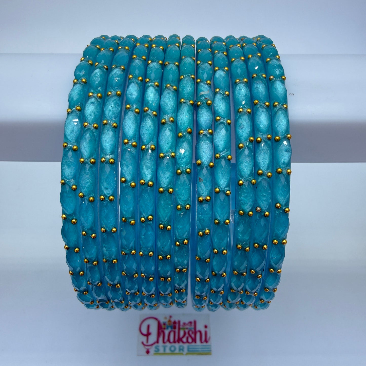 Rain Drop Crystal Designer Bangles Set for Women – Premium Party & Festive Wear