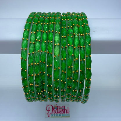 Rain Drop Crystal Designer Bangles Set for Women – Premium Party & Festive Wear