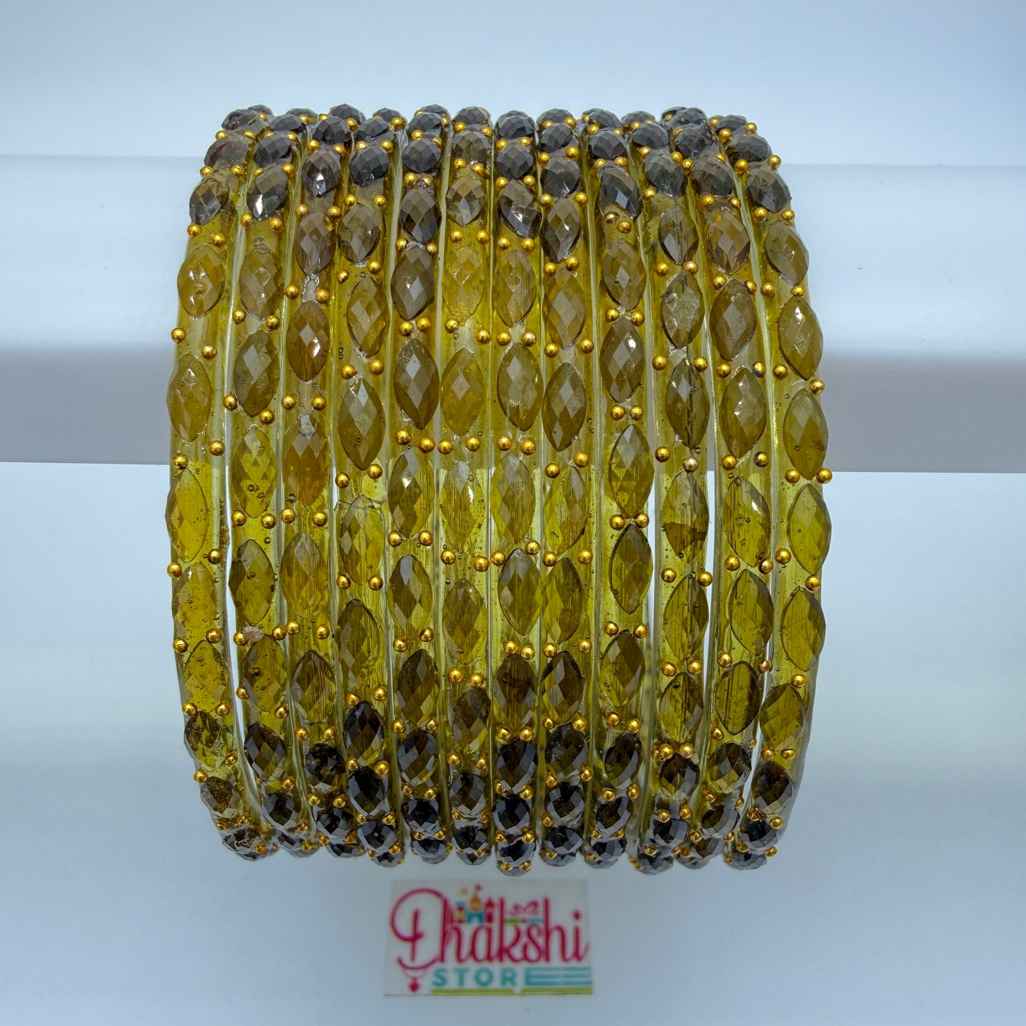 Rain Drop Crystal Designer Bangles Set for Women – Premium Party & Festive Wear