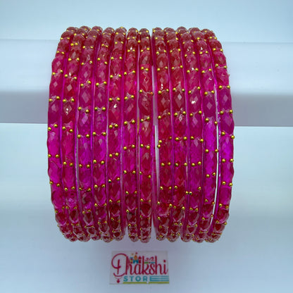 Rain Drop Crystal Designer Bangles Set for Women – Premium Party & Festive Wear