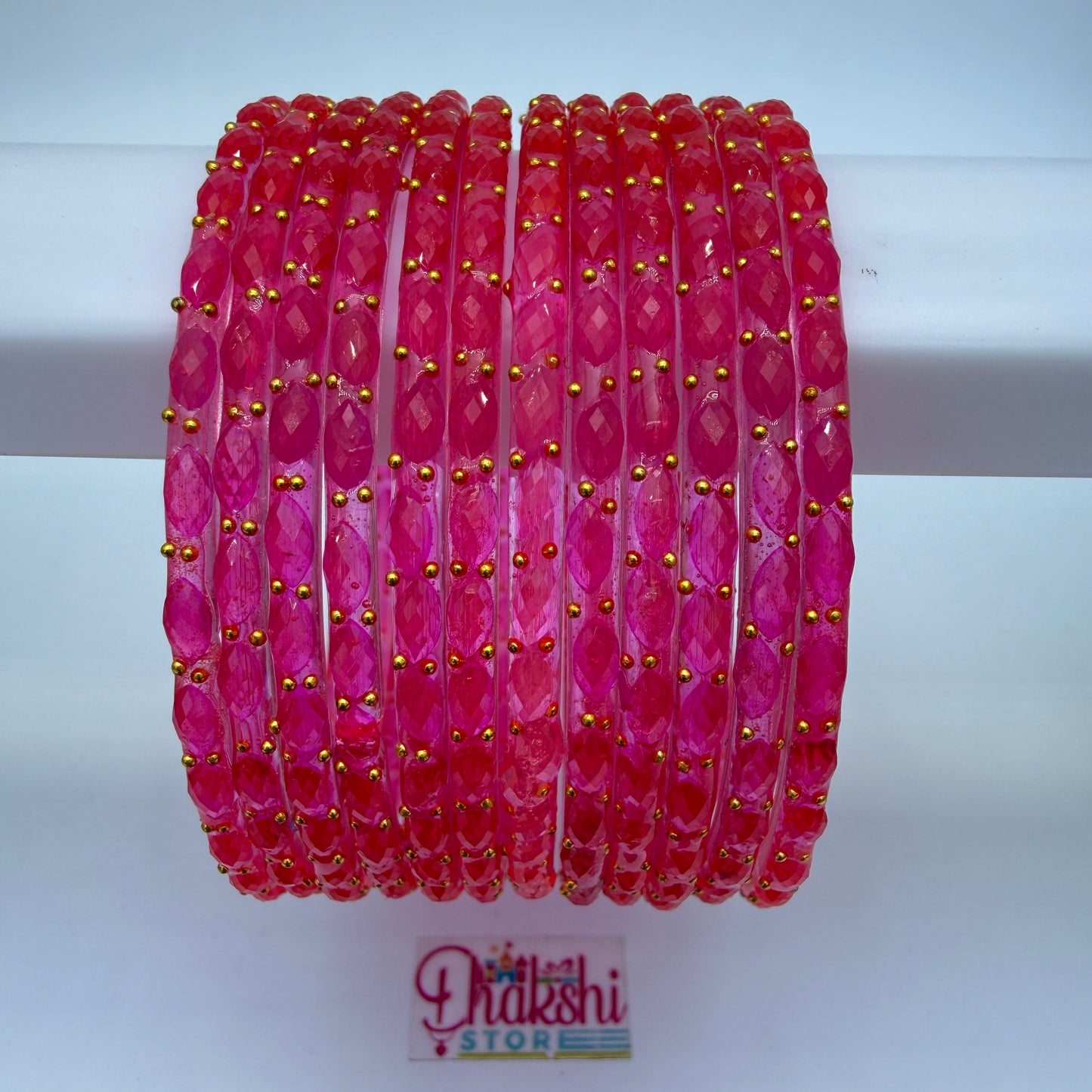 Rain Drop Crystal Designer Bangles Set for Women – Premium Party & Festive Wear