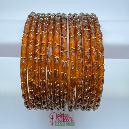 Rain Drop Crystal Designer Bangles Set for Women – Premium Party & Festive Wear