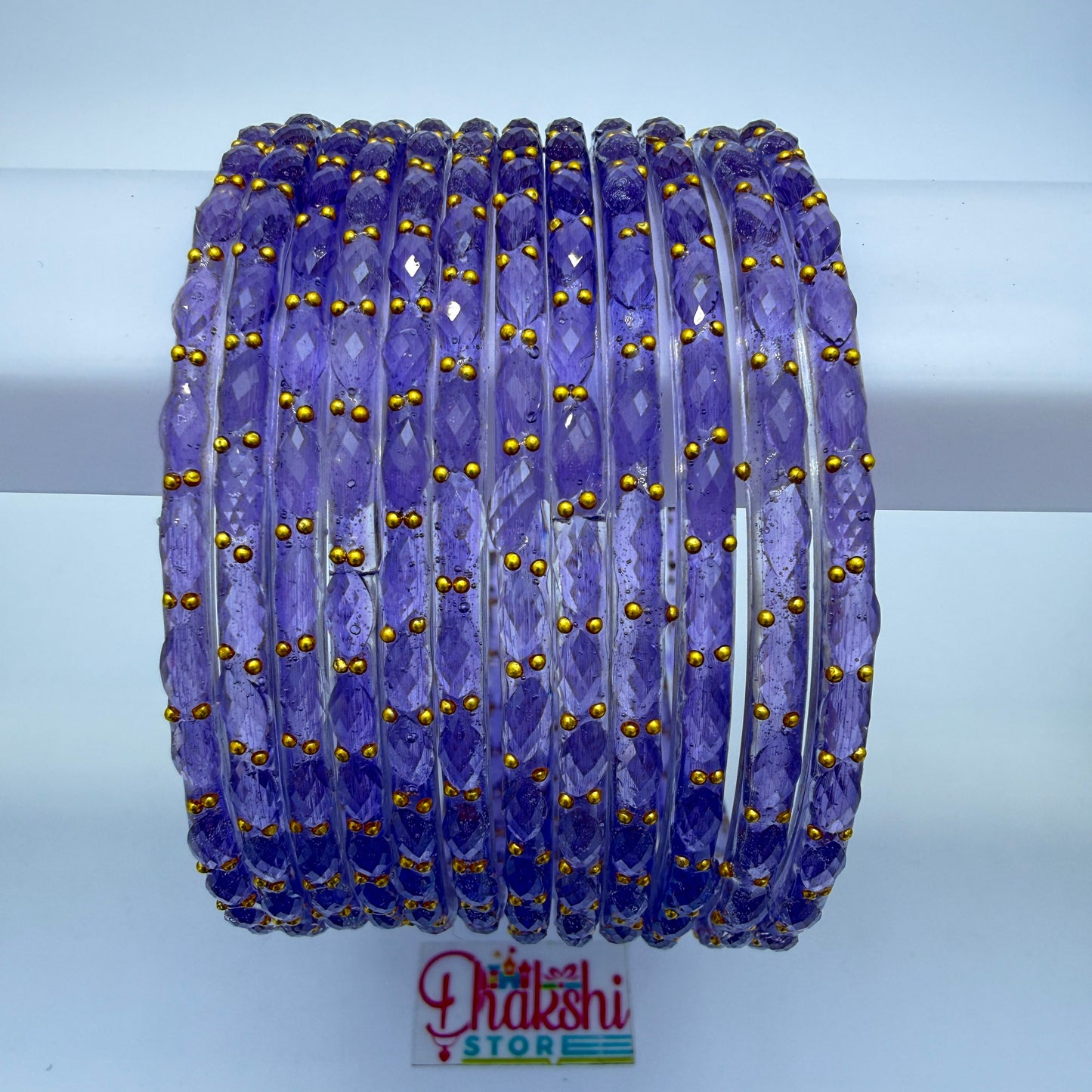 Rain Drop Crystal Designer Bangles Set for Women – Premium Party & Festive Wear