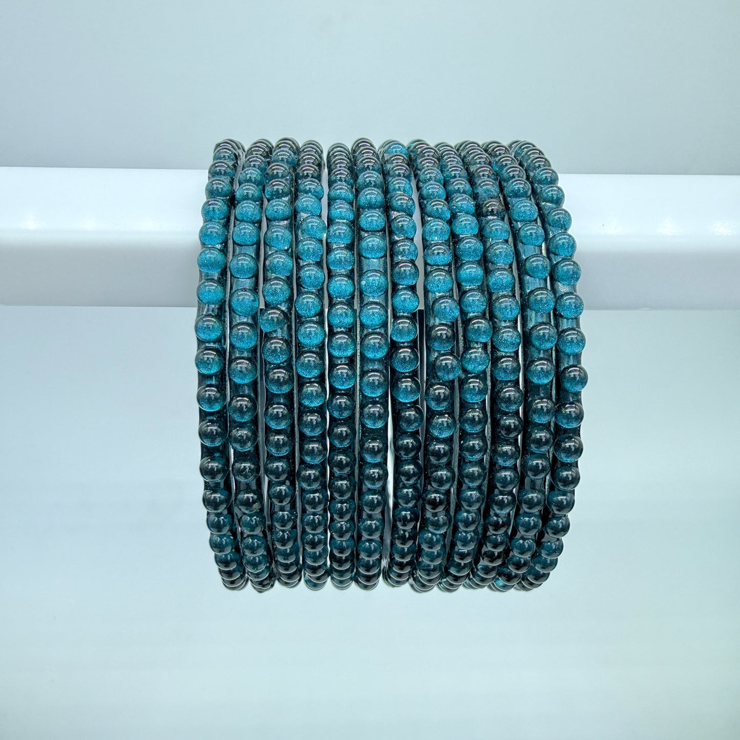 Mothi Mala Bangles Set (Premium Multi-Color Collection)