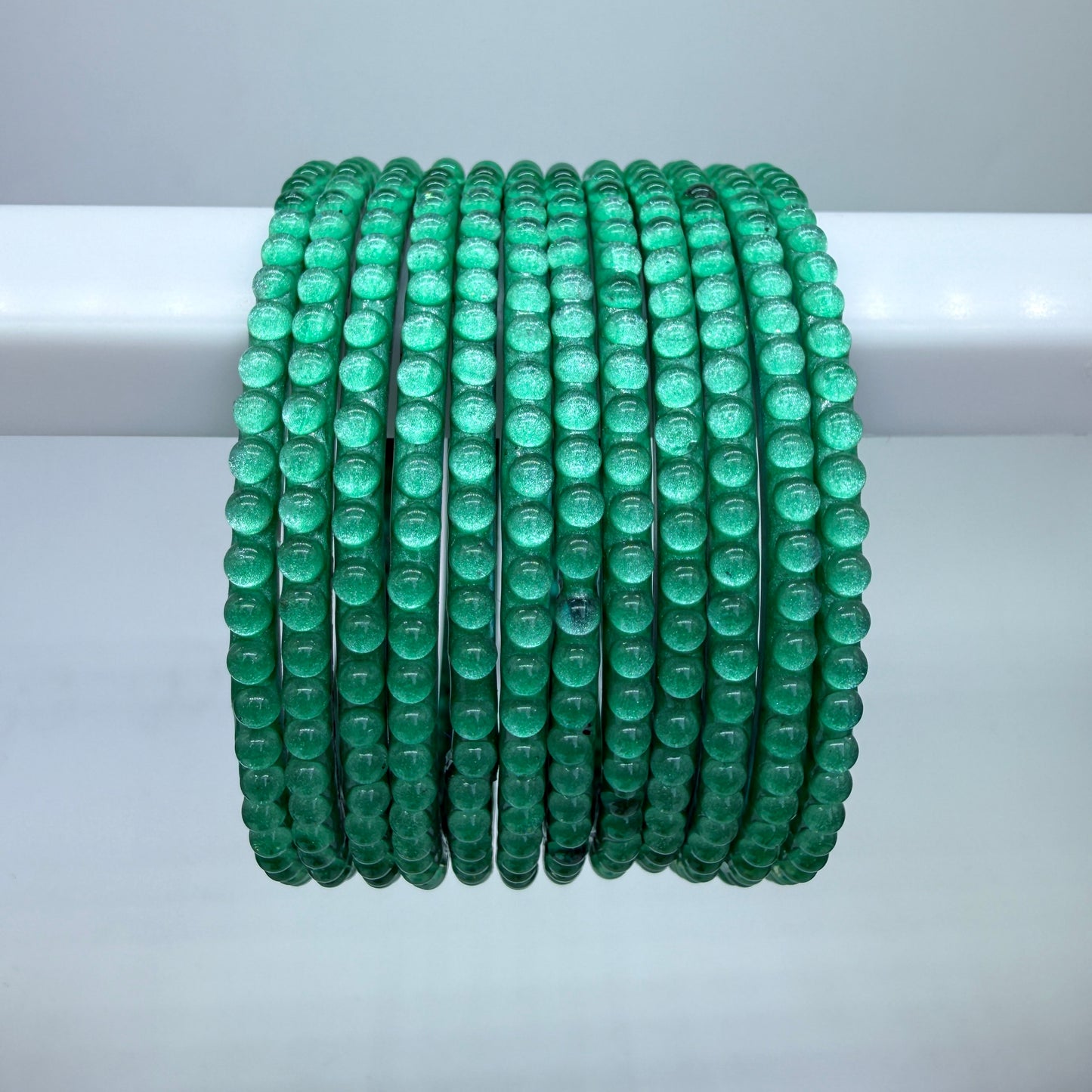 Mothi Mala Bangles Set (Premium Multi-Color Collection)