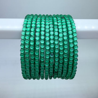 Mothi Mala Bangles Set (Premium Multi-Color Collection)