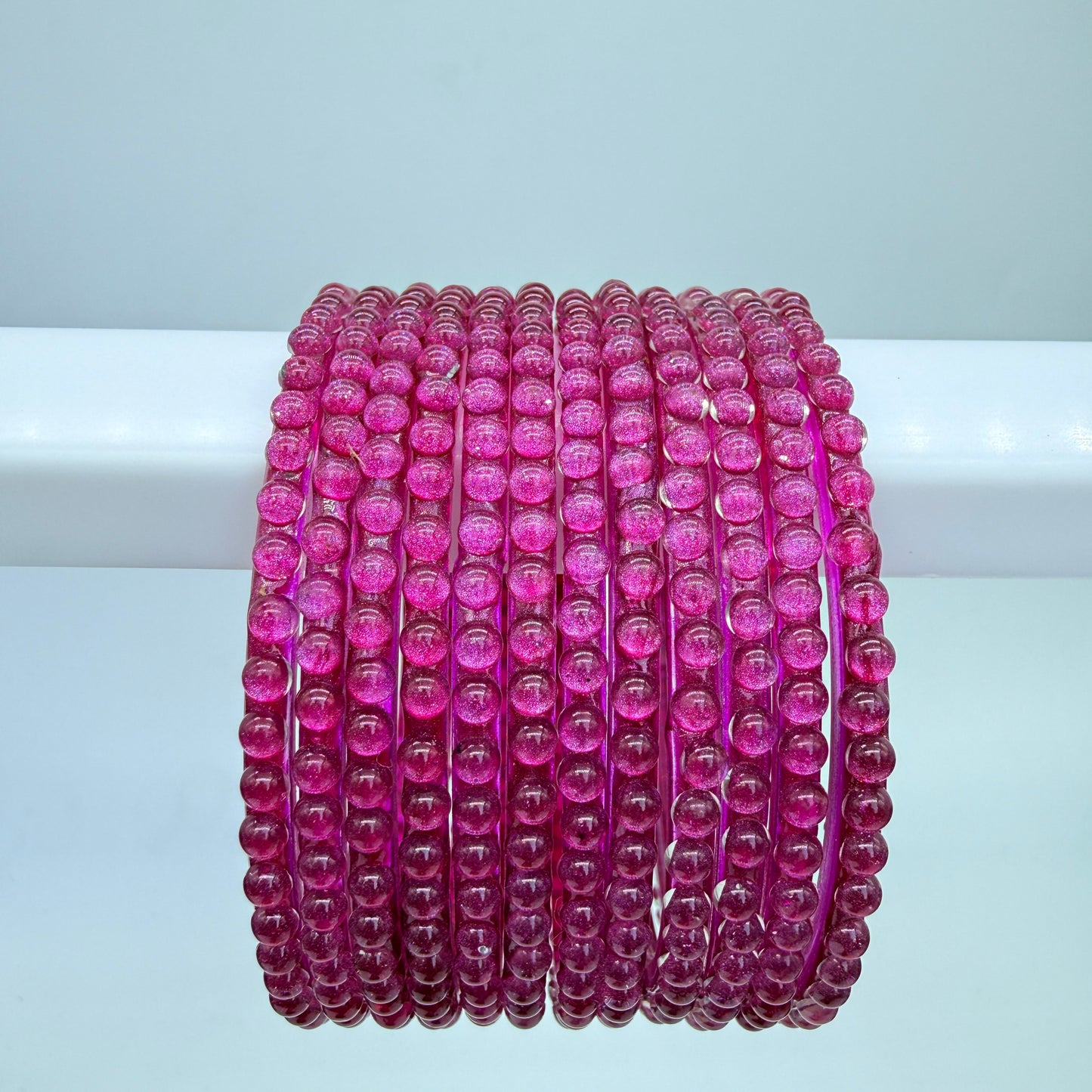 Mothi Mala Bangles Set (Premium Multi-Color Collection)