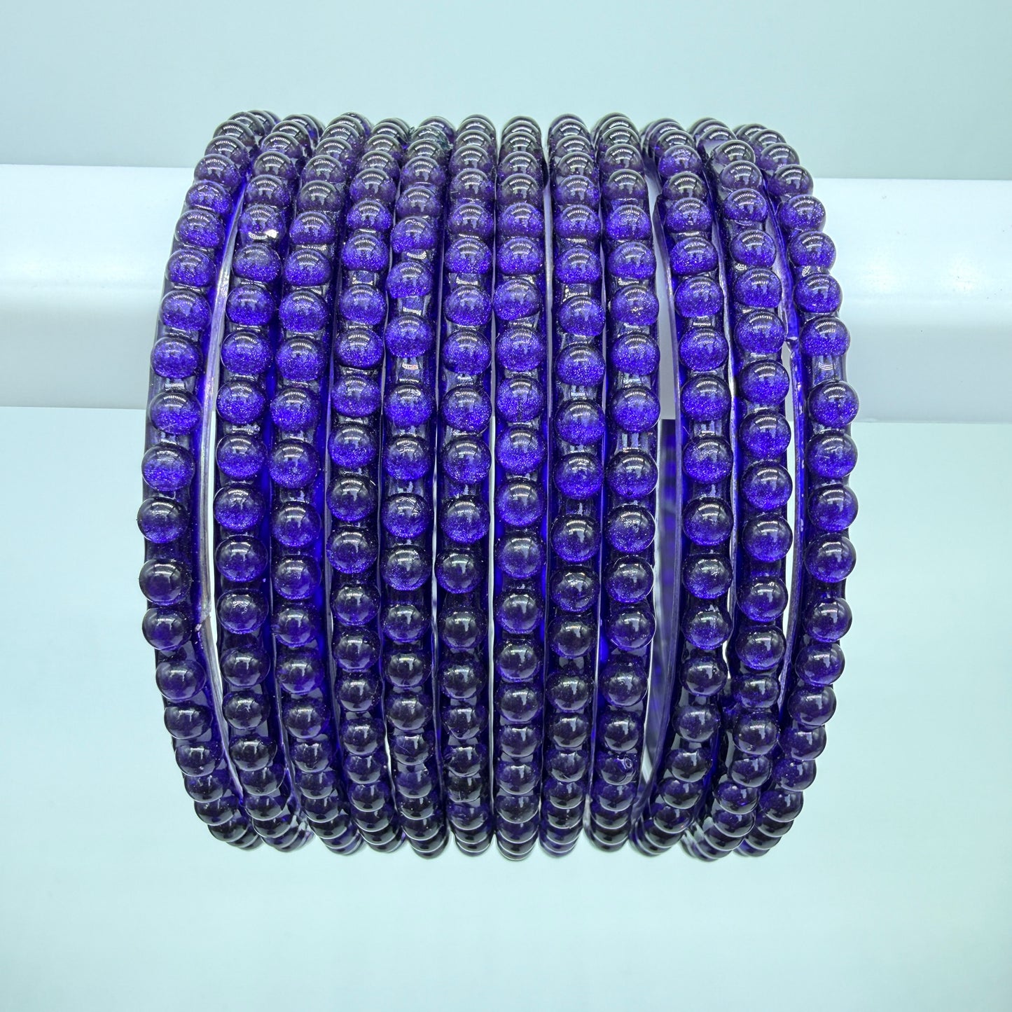 Mothi Mala Bangles Set (Premium Multi-Color Collection)
