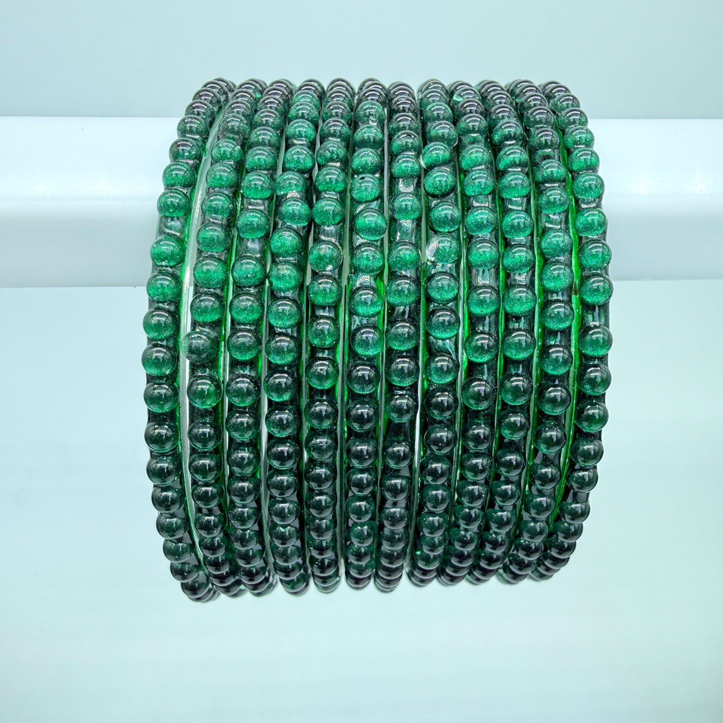 Mothi Mala Bangles Set (Premium Multi-Color Collection)