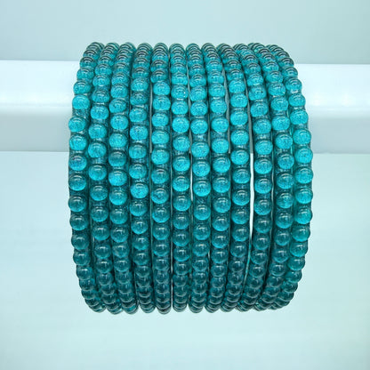 Mothi Mala Bangles Set (Premium Multi-Color Collection)