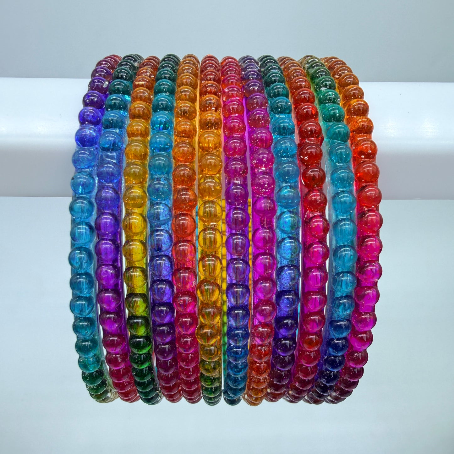 Mothi Mala Bangles Set (Premium Multi-Color Collection)