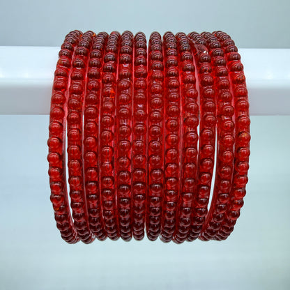 Mothi Mala Bangles Set (Premium Multi-Color Collection)