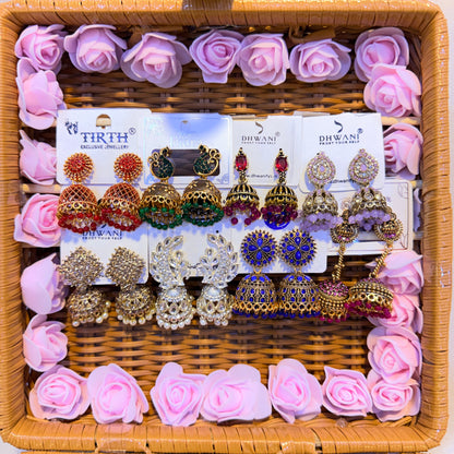 🎁 Premium Jewellery Gift Hamper – Earrings & Bangles Combo Box