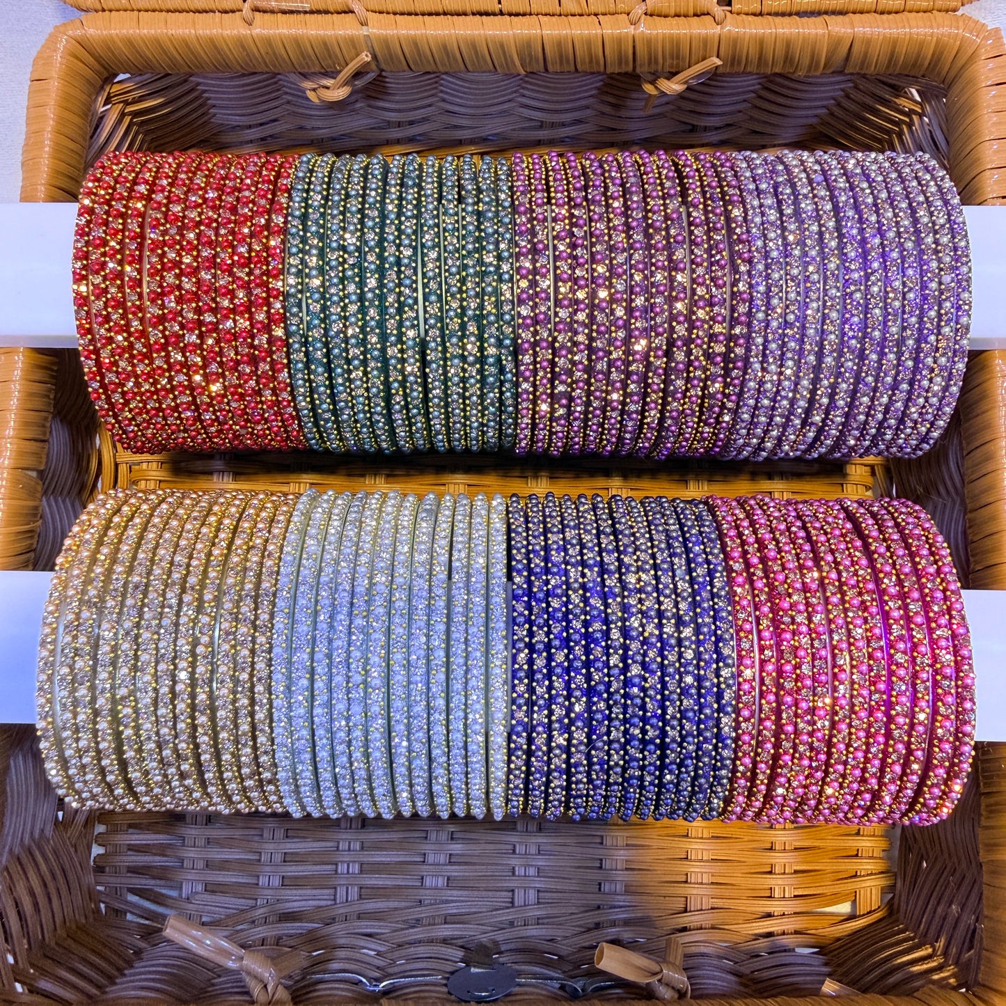 🎁 Premium Jewellery Gift Hamper – Earrings & Bangles Combo Box