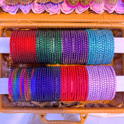 💖 Grand Colorful Bangle & Jhumka Combo Gift Box
